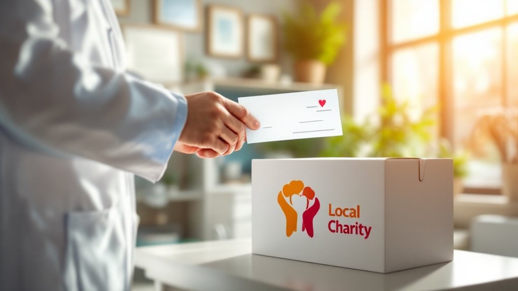 tax free charitable donations allowed